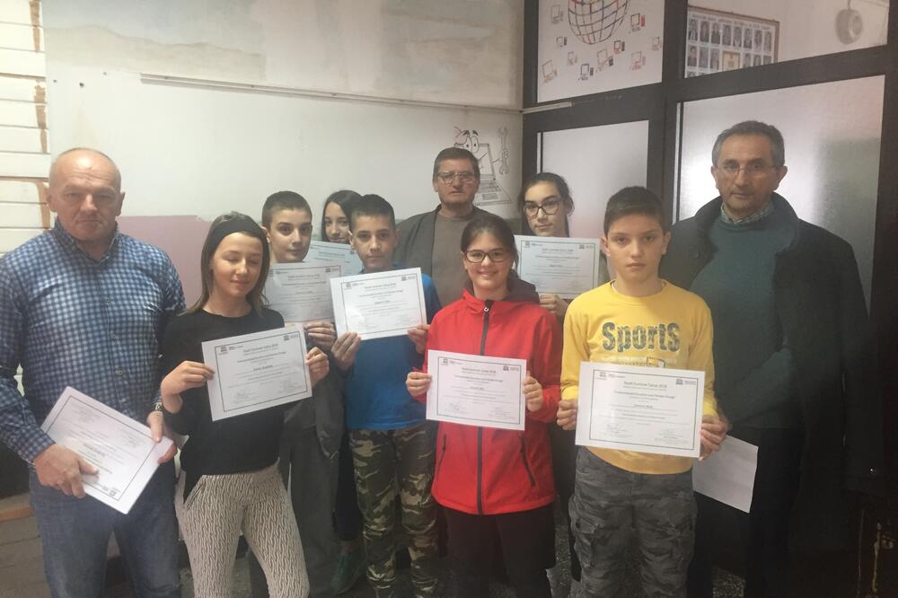 Učenici OŠ “Dušan Obradović”, Foto: Obrad Pješivac