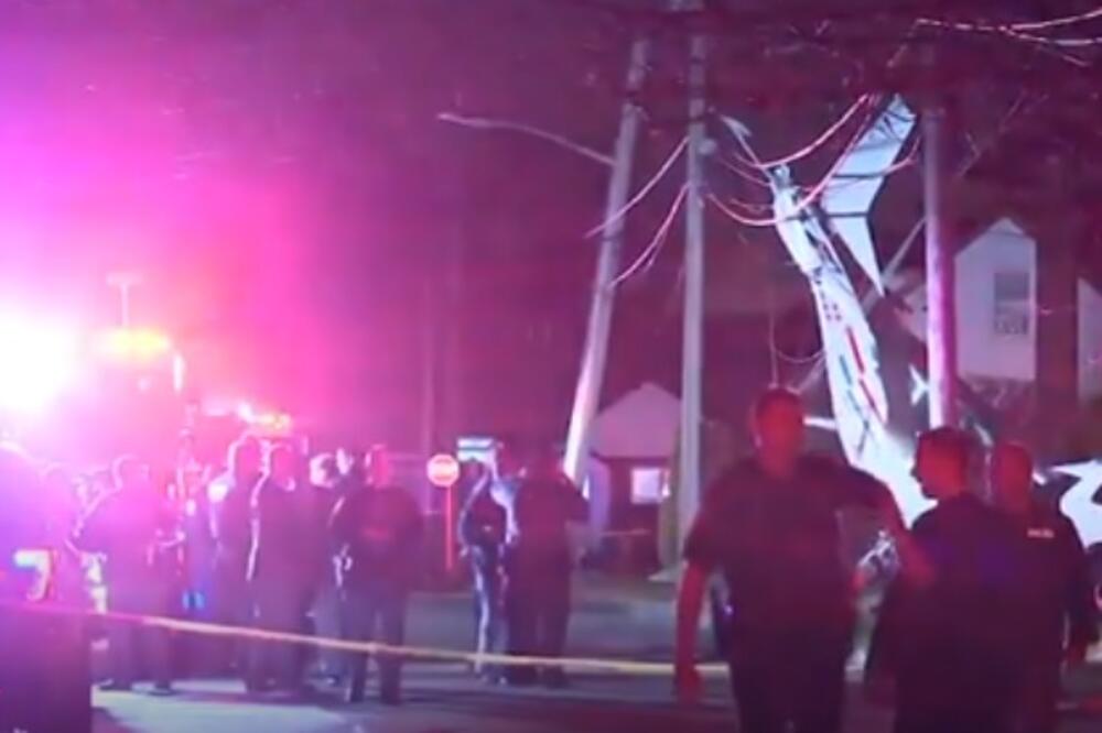 Sa mjesta pada aviona, Foto: Printscreen