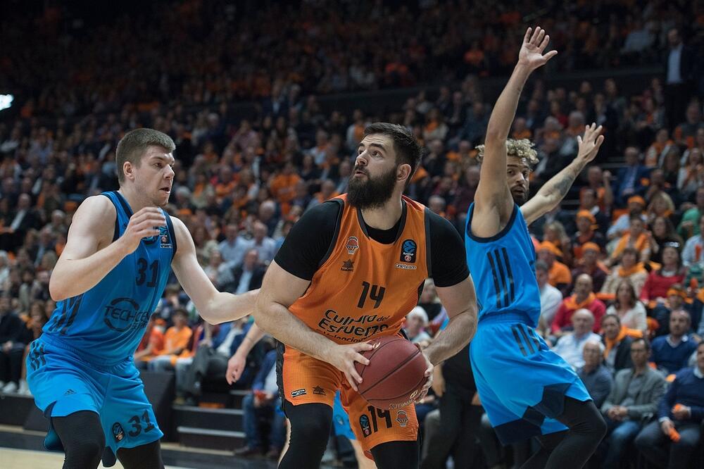 Bojan Dubljević na meču sa Albom, Foto: Eurocup