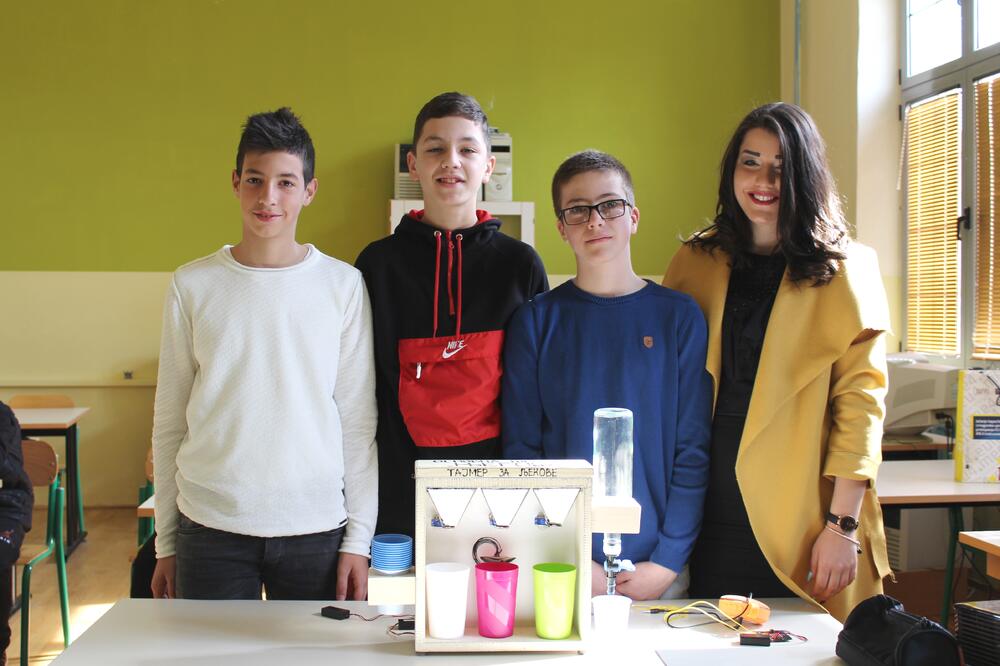 Detalj iz OŠ "Njegoš", Foto: Ministarstvo prosvjete