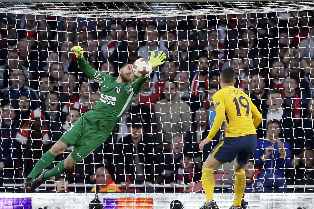 Jan Oblak u akciji, Foto: AP