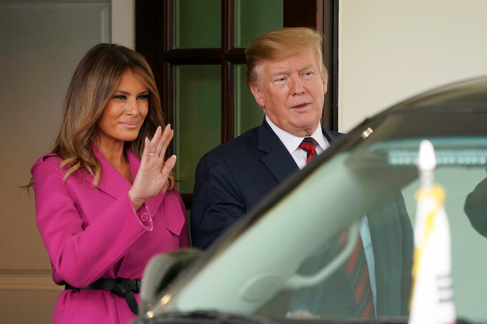 Melanija i Donald Tramp, Foto: KEVIN LAMARQUE