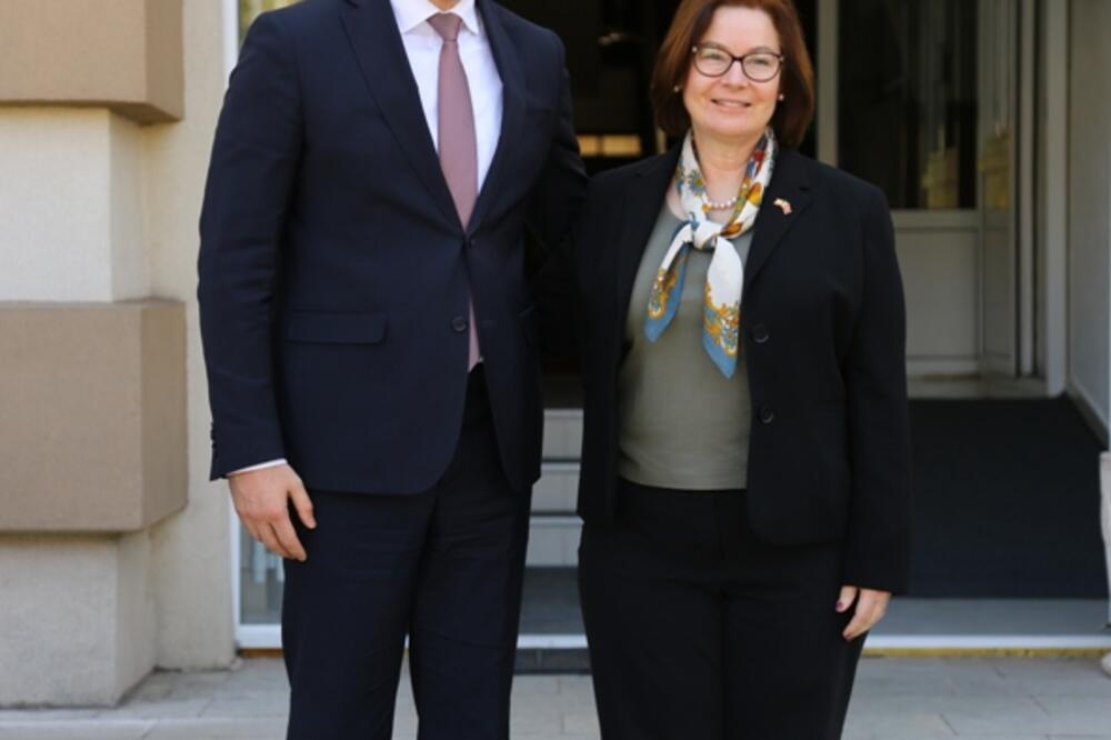 Dragoslav Šćekić i Džudi Rajzing Rajnke, Foto: Opština Berane