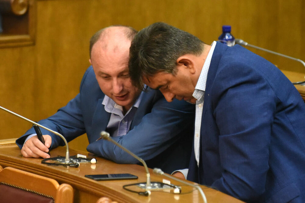 Knežević i Medojević, Foto: Boris Pejović