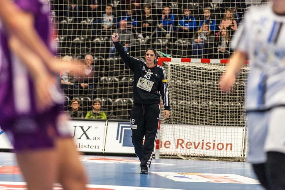 Marta Batinović iz vremena kada je nosila dres Budućnosti, Foto: Privatna arhiva