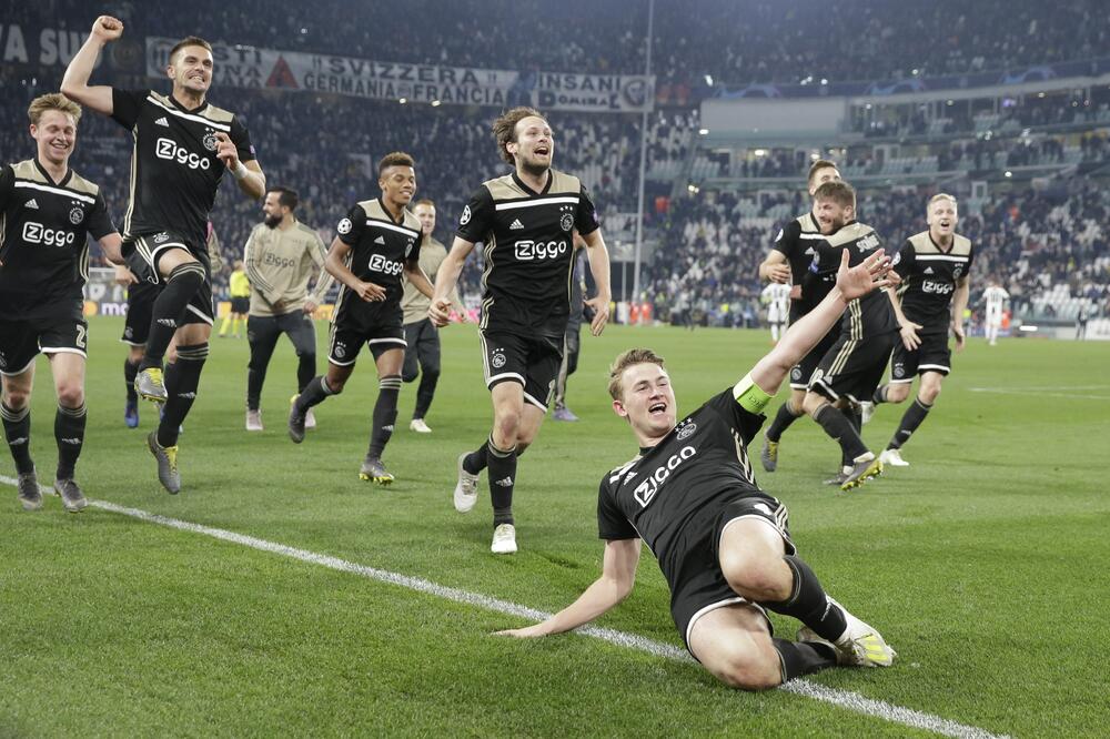 Fudbaleri Ajaksa, Foto: AP