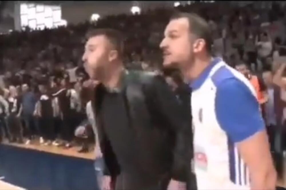 Zoran Marković u crnoj jakni, Foto: Screenshot