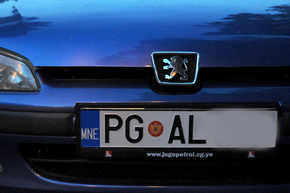 Registarske oznake (ilustracija), Foto: Luka Zeković