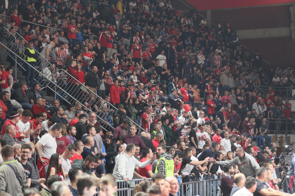 Tribine "Pionira" u prvom meču finalne serije, Foto: ABA liga