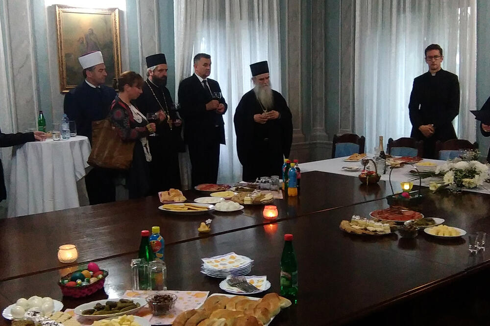 Sa Uskršnjeg prijema, Foto: Radomir Petrić