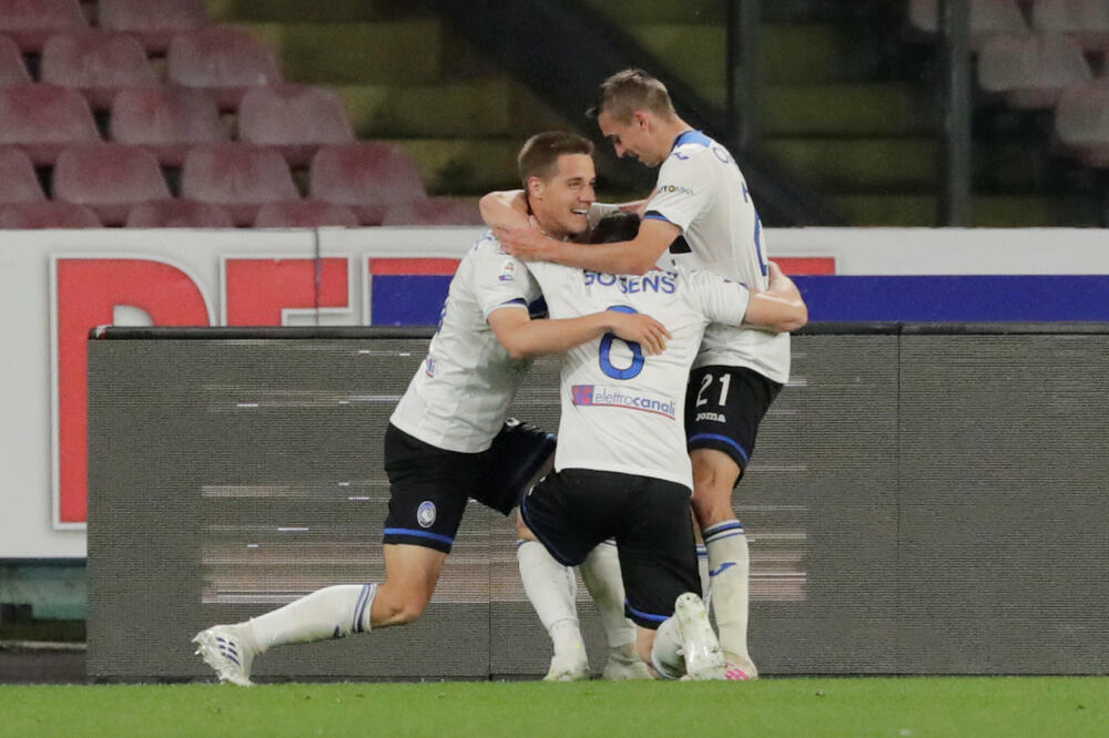 Fudbaleri Atalante slave drugi pogodak, Foto: Reuters