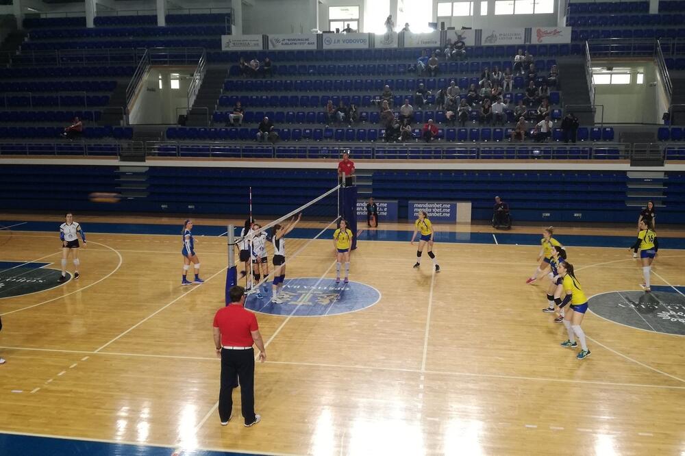 Sa prvog meča u Baru, Foto: OSCG