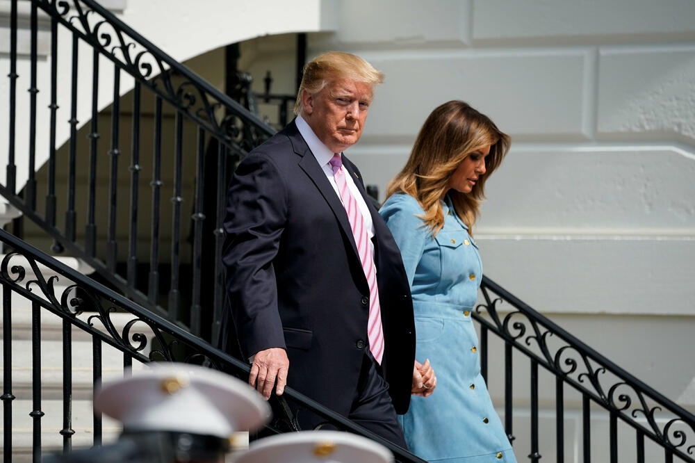 Donald i Melanija Tramp, Foto: Reuters