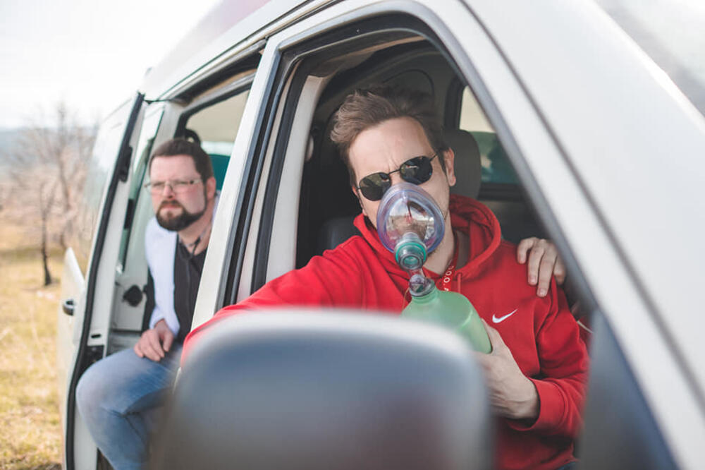 Parampaščad, snimanje spota za "Dan kad biće sve u redu", Foto: Mediatag