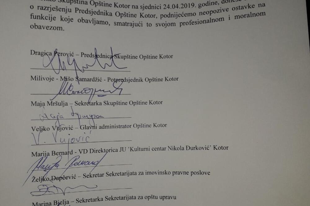 Pismo Jokićevih saradnika