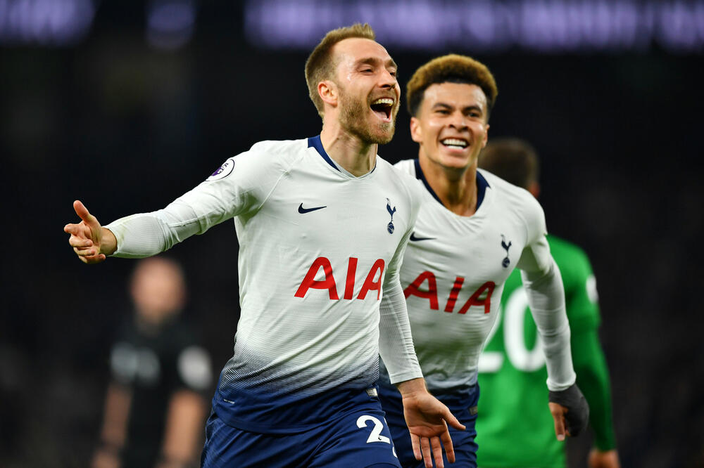 Eriksen i Ali, Foto: Reuters