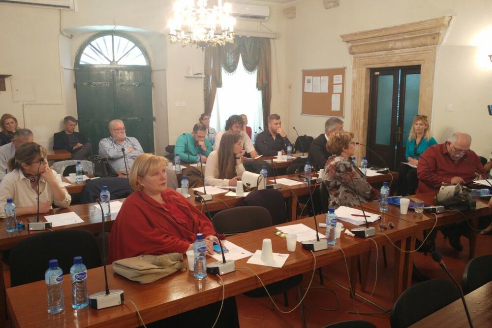 Sa današnje sjednice Skupštine opštine Kotor, Foto: Siniša Luković