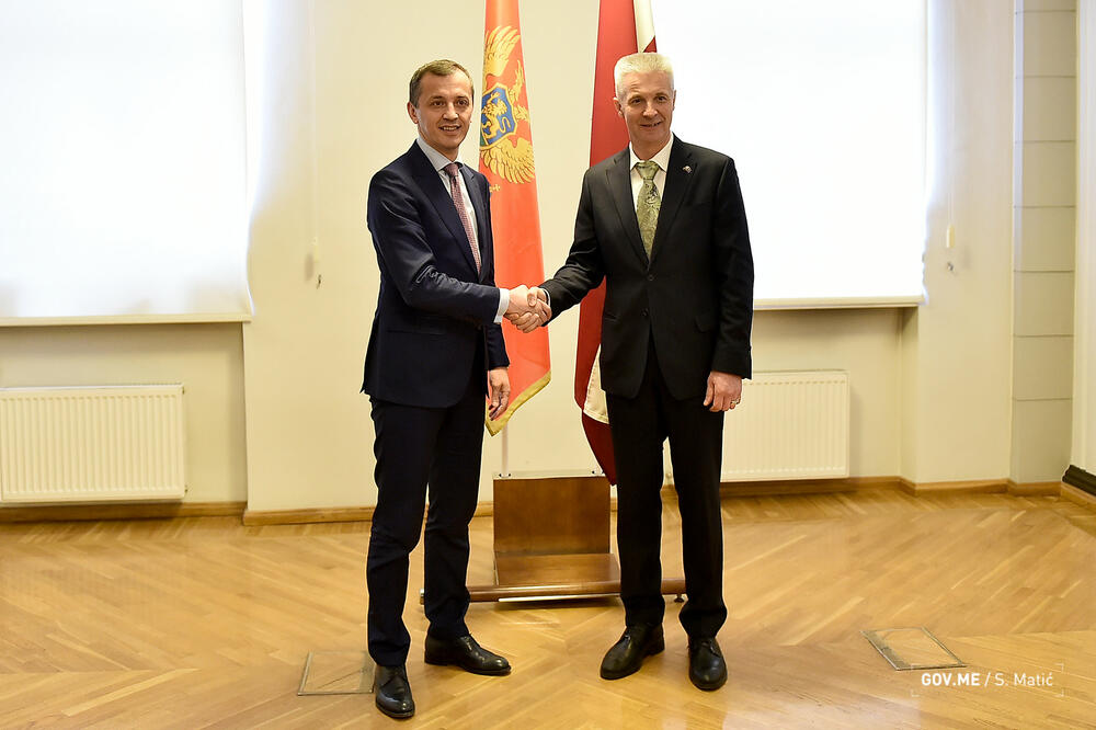 Bošković i Pabriks, Foto: Saša Matić/Vlada Crne Gore