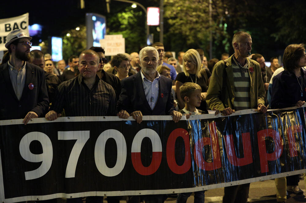Sa protesta, Foto: Filip Roganović