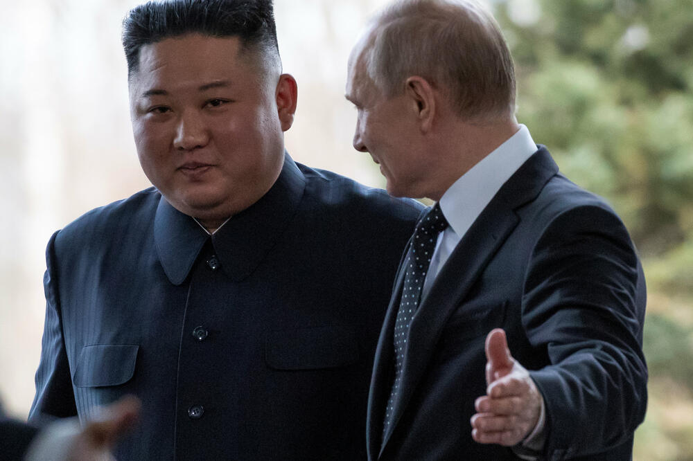 Ruski predsjednik sa sjevernokorejskim liderom, Foto: Reuters