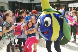 Olimpijski karavan u Podgorici: Promocija Igara malih zemalja