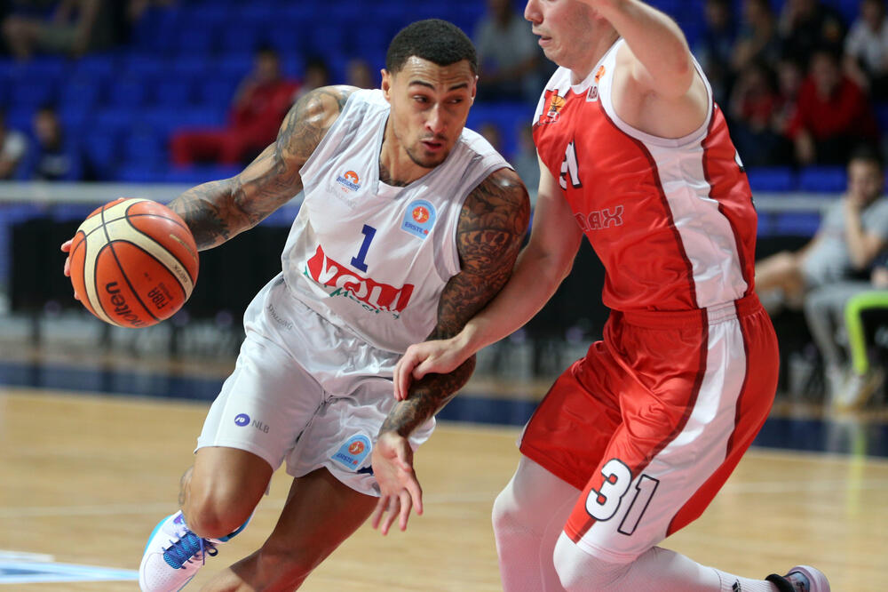 Najefikasniji na meču: Edvin Džekson protiv Lovćena, Foto: Filip Roganović