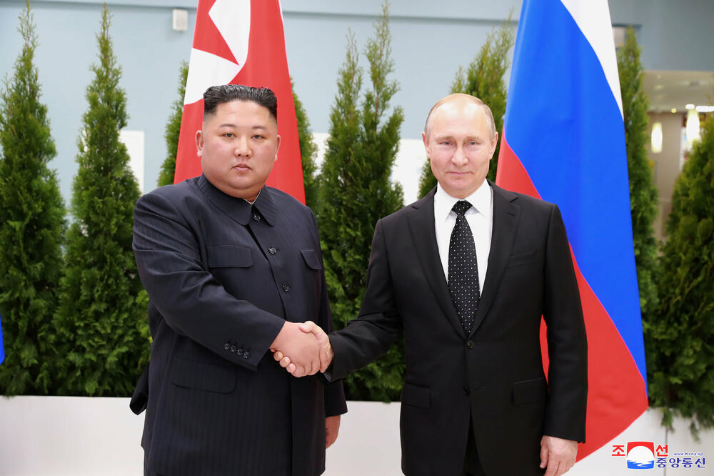 Kim i Putin, Foto: Reuters
