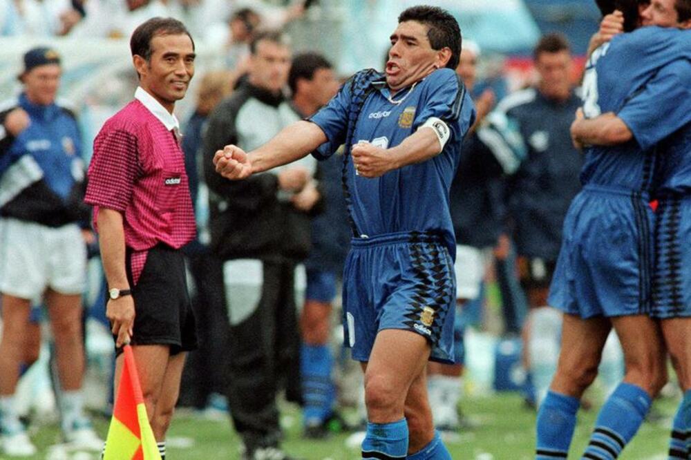 Maradona nakon meča sa Grčkom