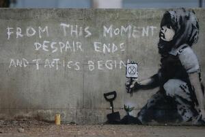 Da li se Benksi pridružio borcima protiv klimatskih promjena u...