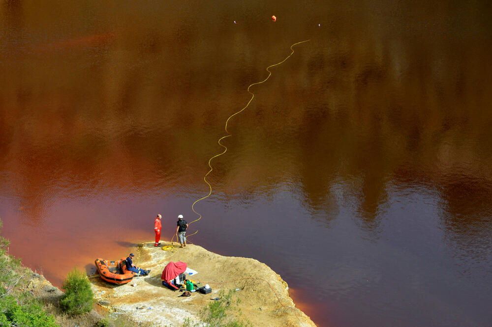 Jezero u kome je pronađeno tijelo žrtve, Foto: Reuters