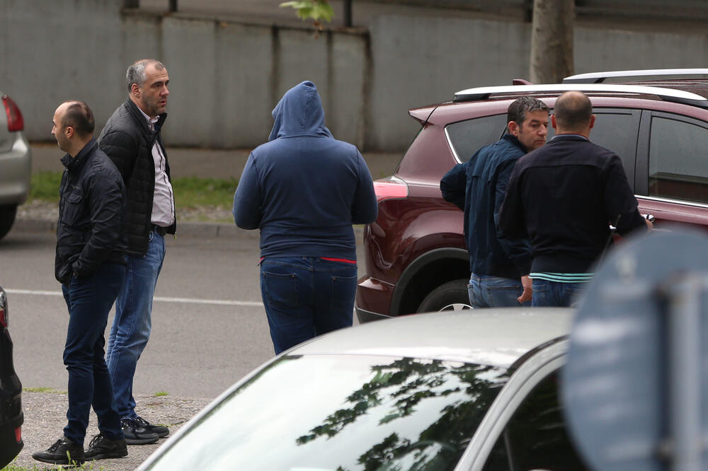 Tužilac Šoškić i Radonjić juče na mjestu ubistva Ilića, Foto: Filip Roganović