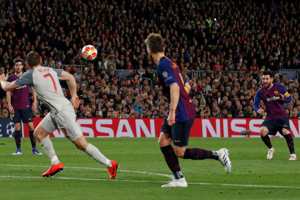 Mesi postiže gol, Foto: Reuters