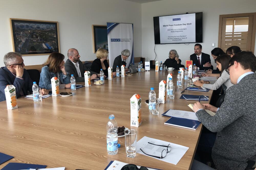 Sa današnjeg okupljanja, Foto: Misija OEBS u Crnoj Gori