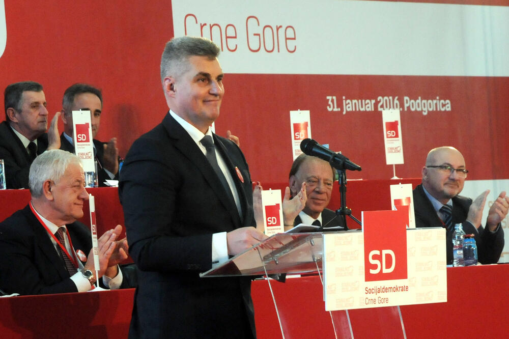 Predsjednik Socijaldemokrata, Ivan Brajović, Foto: Luka Zeković