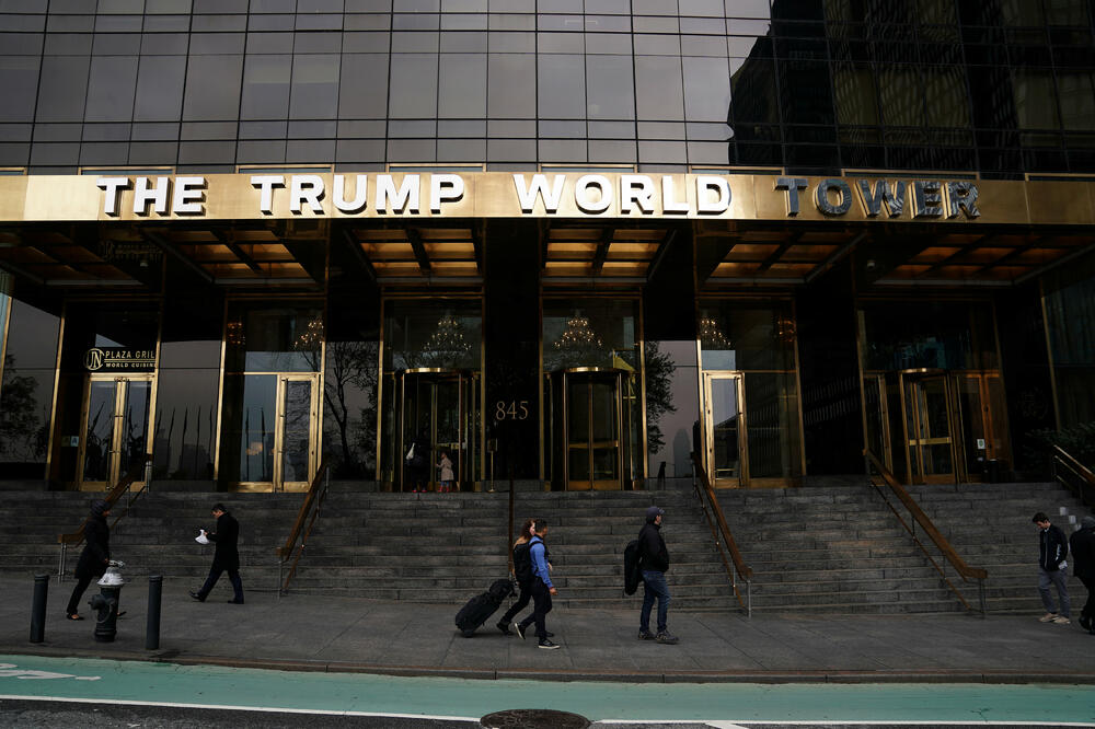 Tramp svjetski toranj u Njujorku, Foto: Reuters