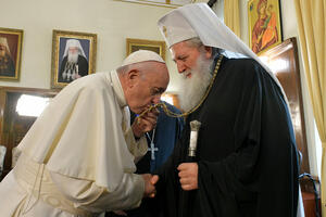 FOTO Pogledajte susret pape i bugarskog patrijarha