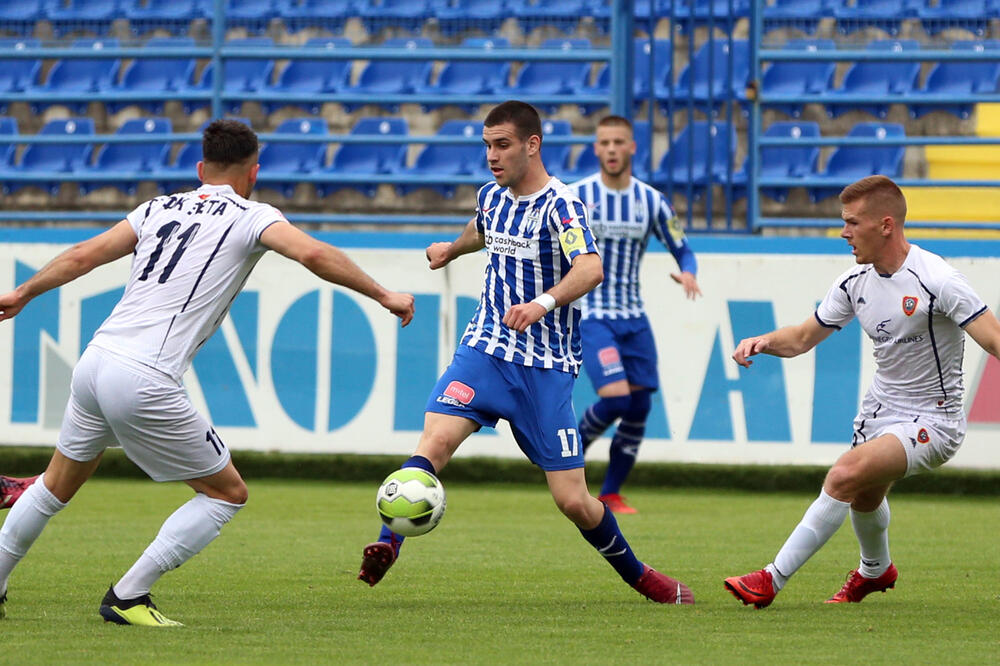 Sa utakmice Budućnost - Zeta, Foto: Filip Roganović