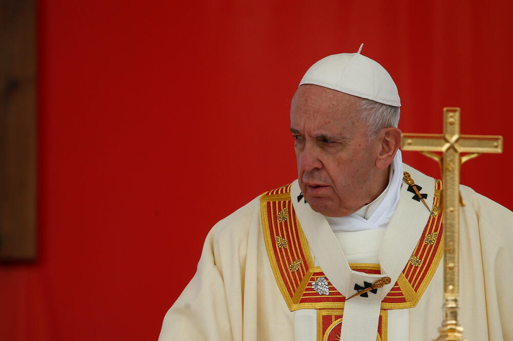Papa Franjo u Skoplju, Foto: Reuters