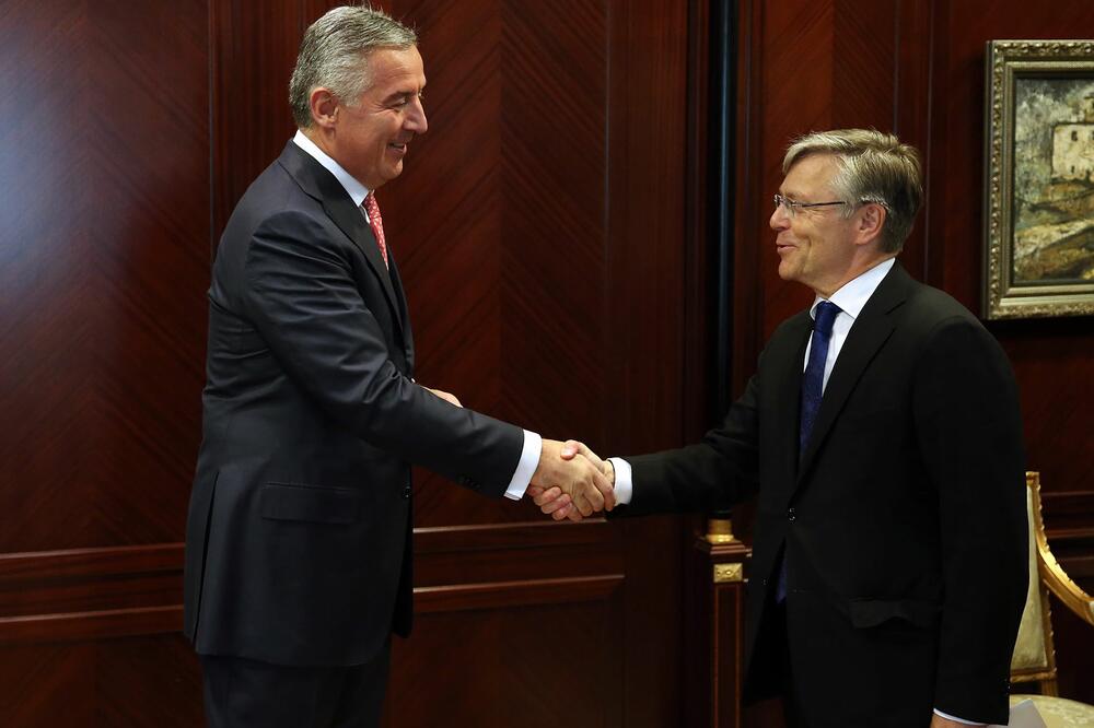 Milo Đukanović i Perta Ikonen, Foto: Kabinet predsjednika Crne Gore