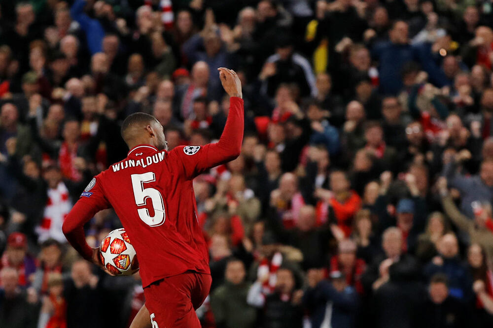 Vajnaldum slavi gol, Foto: Reuters