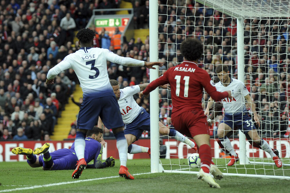 Sa nedavnog prvenstvenog meča Liverpul - Totenhem, Foto: Reuters