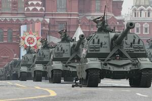 FOTO Dan pobjede: Ruska vojska "na nogama" na Crvenom trgu