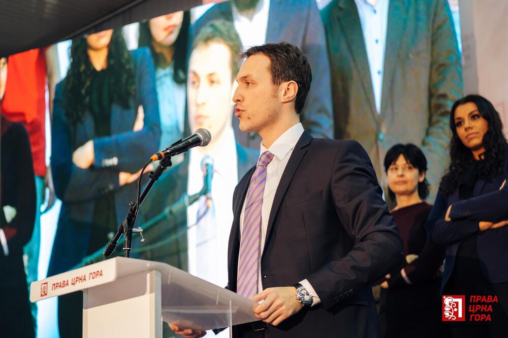 Predsjednik Prave Crne Gore, Marko Milačić, Foto: Prava Crna Gora