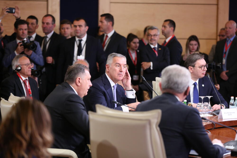 Đukanović u Tirani, Foto: Kabinet predsjednika Crne Gore