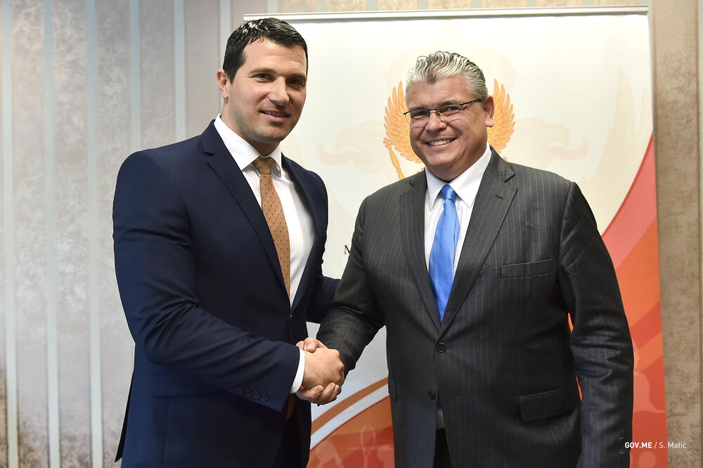 Nikola Janović i Enriko Dela Kaza, Foto: Ministarstvo sporta i mladih