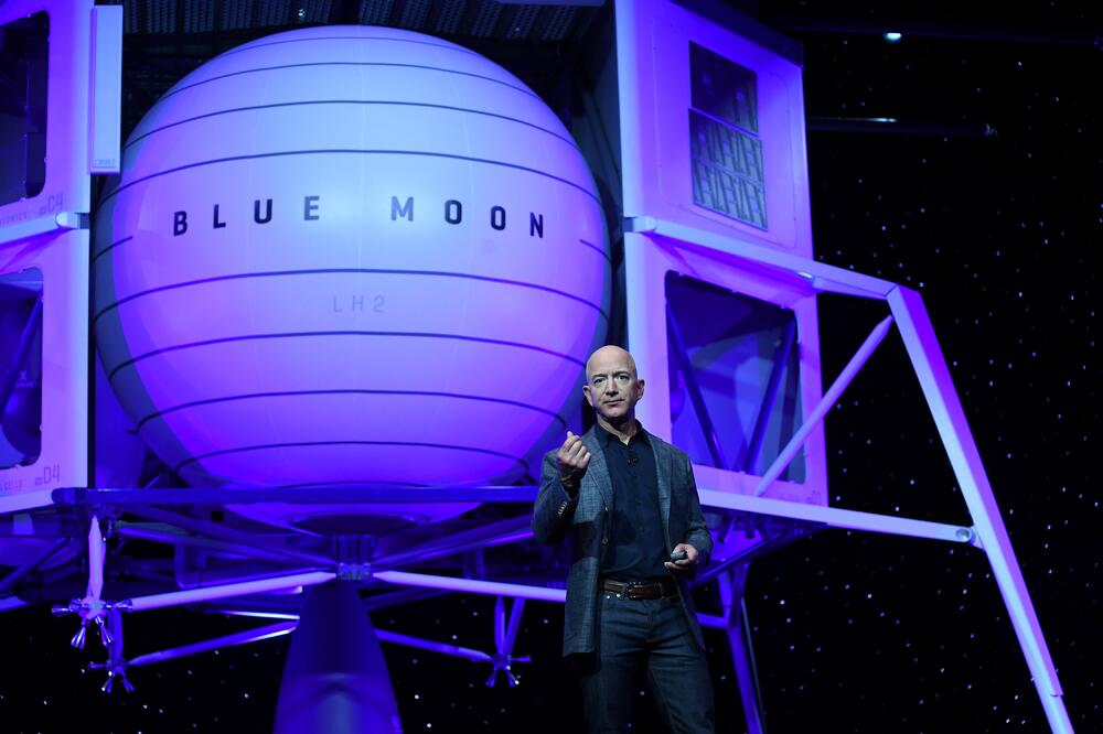 Džef Bezos predstavlja Plavi mjesec, Foto: Reuters