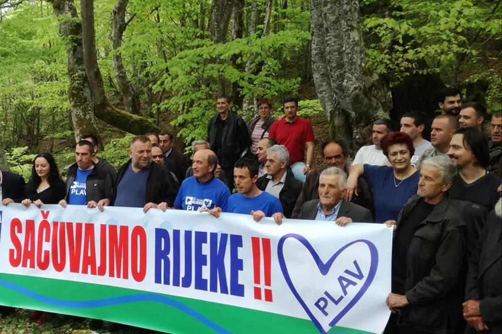 Sa protesta, Foto: NVO Green Home