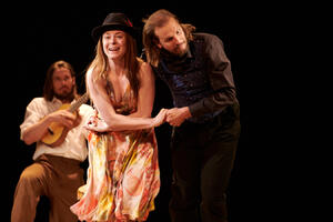 Slovenačka predstava "Visoška hronika" odigrana u Zetskom domu