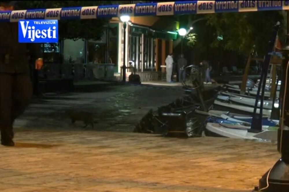 Uviđaj nakon ubistva Đuričkovića, Foto: TV Vijesti