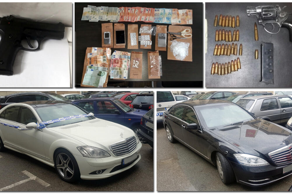 Oduzeto oružje, novac, droga, vozila, Foto: Uprava policije